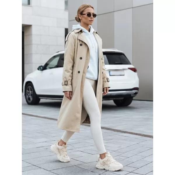  Ženski plašč DSTREET TY5353 BEŽ 