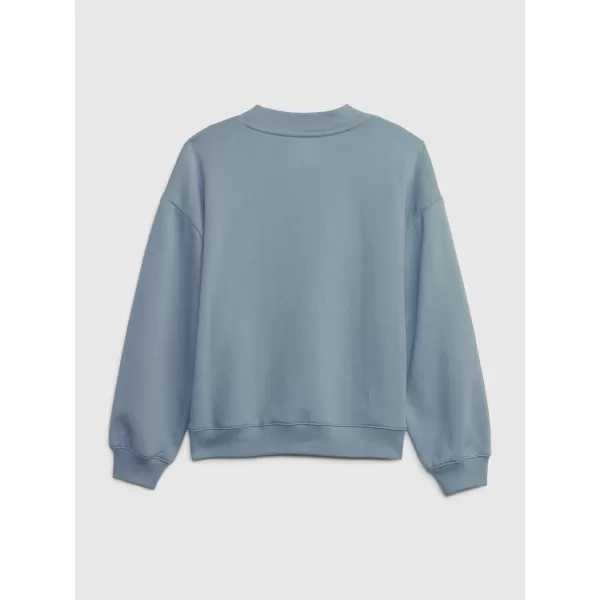  Otroški pulover GAP LOGO SWEATSHIRT 826982-00 NOVO ANGLEŠKO NEBO 