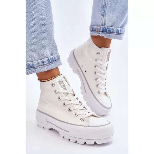  Ženske superge BIG STAR LL274156 WHITE Big Star Shoes 