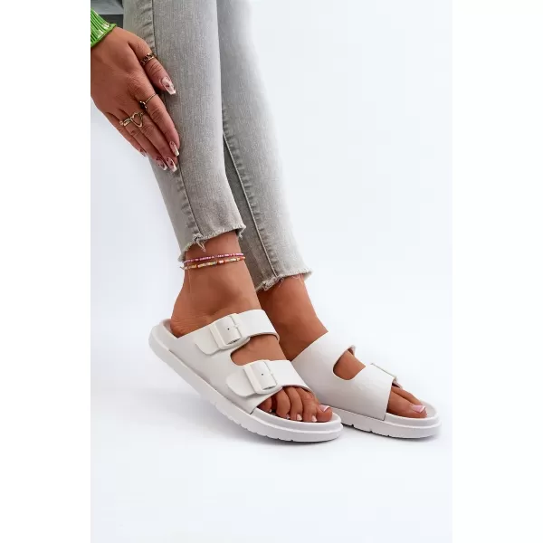  Ženski čevlji BIG STAR NN274A751 WHITE Big Star Shoes 