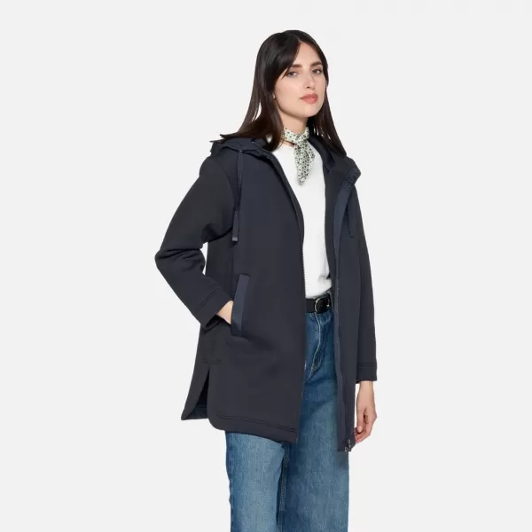  Ženska parka GEOX SWEATER G012426 TEMNO MODRA 