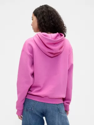 Ženski pulover GAP LOGO PULLOVER HOODIE 463506-87 BRSTEČA LILA