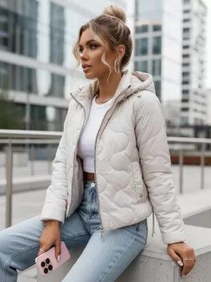 Ženska jakna DSTREET TY3582 BELA