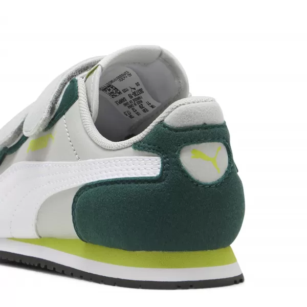  Otroški čevlji PUMA CABANA RACER SL 20 V PS 383730-19 SVETLO SIVA/BELA/TEMNO MIRTA 