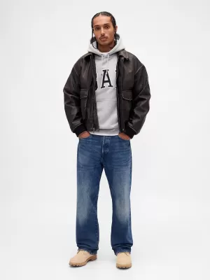 Moški pulover GAP HEAVYWEIGHT LOGO HOODIE PULLOVER 823104-05 SVETLO SIVO VRESJE