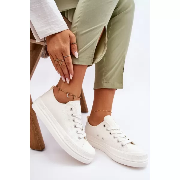  Ženske superge BIG STAR LL274968 WHITE Big Star Shoes 