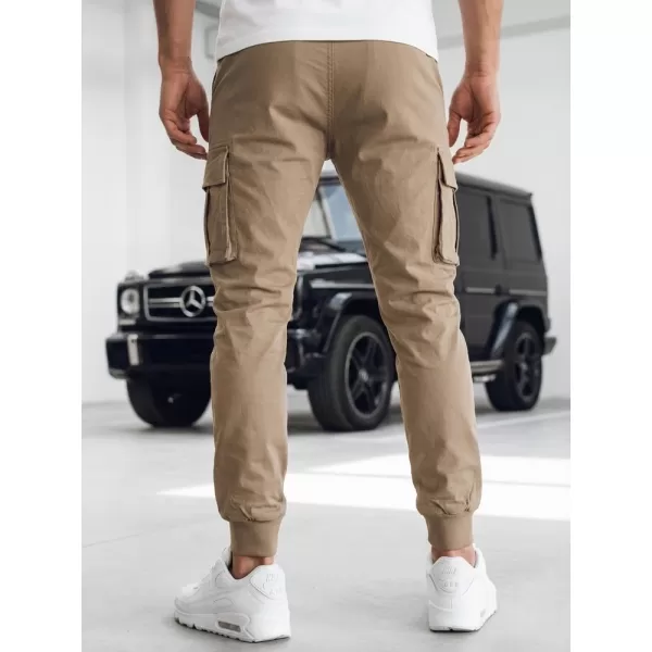  Moške hlače DSTREET UX4163 BEŽ 