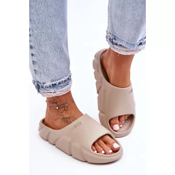  Ženski natikači BIG STAR LL274593 BEŽ Big Star Shoes 