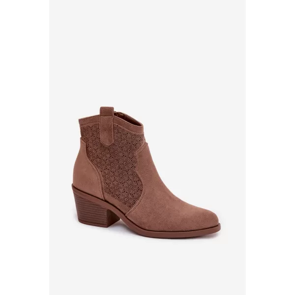 Ženski čevlji S.BARSKI HY61-8013 KAVA 