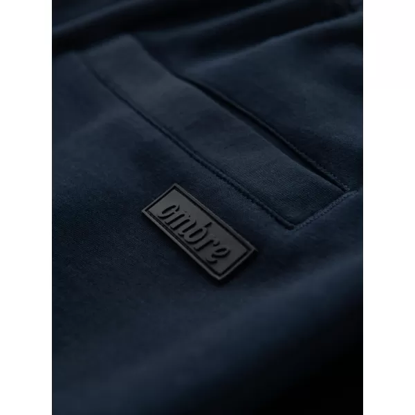 Moške trenirke OMBRE OM-PASK-0281 TEMNO MODRA 