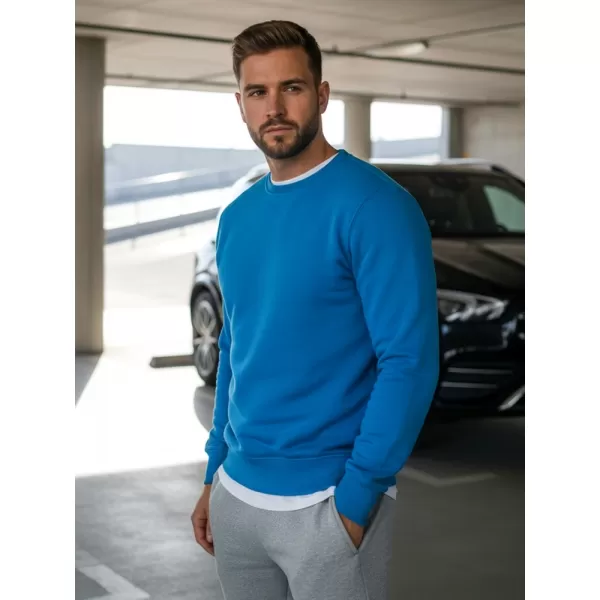  Moški pulover DSTREET BX4386 MODRA 