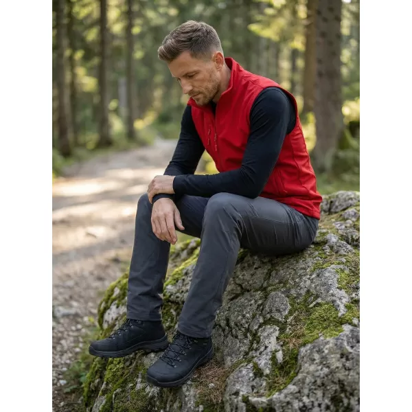  Moški softshell telovnik ALTISPORT NoPrint NP/ALM865 RDEČA 