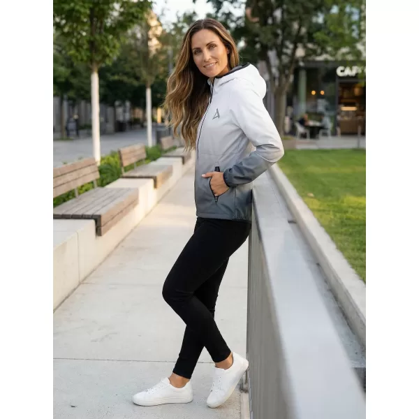  Ženska vrhunska softshell jakna ALTISPORT VOJ/ALW126JACK01 ČRNO-BELO 