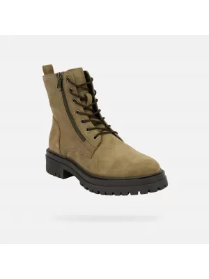 Ženski gležnjarji GEOX IRIDEA G004093 KAKI