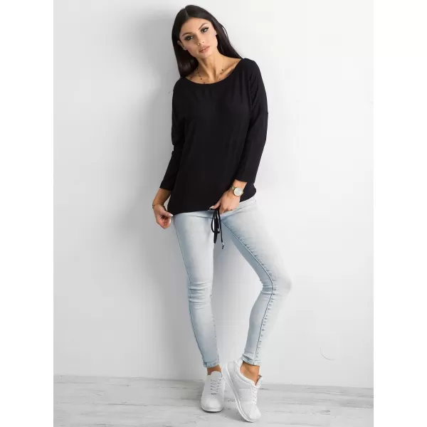  Ženska bluza BASIC FEEL GOOD RV-BZ-4691.38P NOIR 