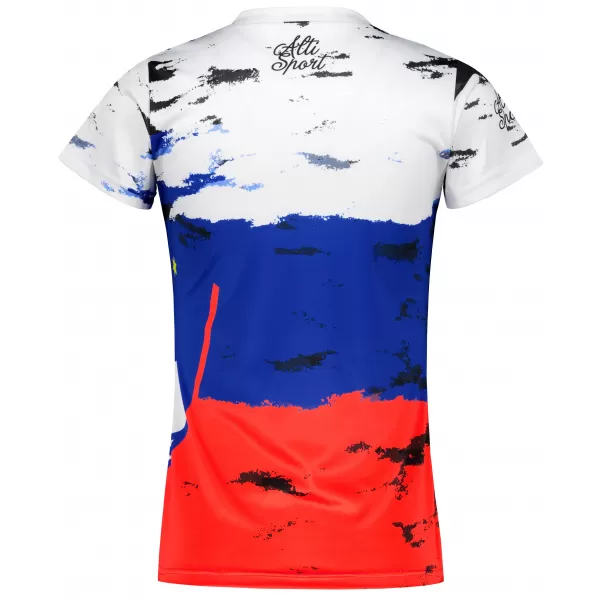  Ženska vrhunska majica s kratkimi rokavi ALTISPORT VOJ/ALW036SI/TR01 SLOVENIJA 