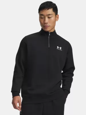 Moški pulover UNDER ARMOUR ICON FLEECE 1/4 ZIP 6012710-001 ČRNA