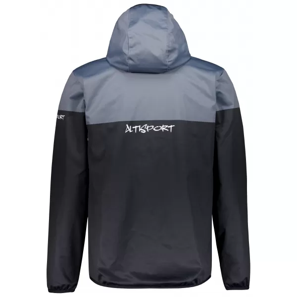  Moška vrhunska softshell jakna ALTISPORT VOJ/ALM051JACK01 SIVKASTO ČRNA 