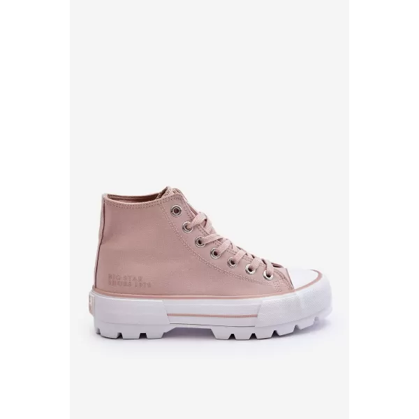  Ženske superge BIG STAR LL274157 NUDE Big Star Shoes 