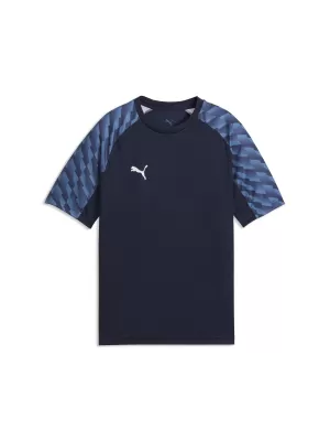 Otroška majica s kratkimi rokavi PUMA TEAMLIGA26 JERSEY JR 659723_06 PUMA MORNARSKO MODRA/PUMA BELA