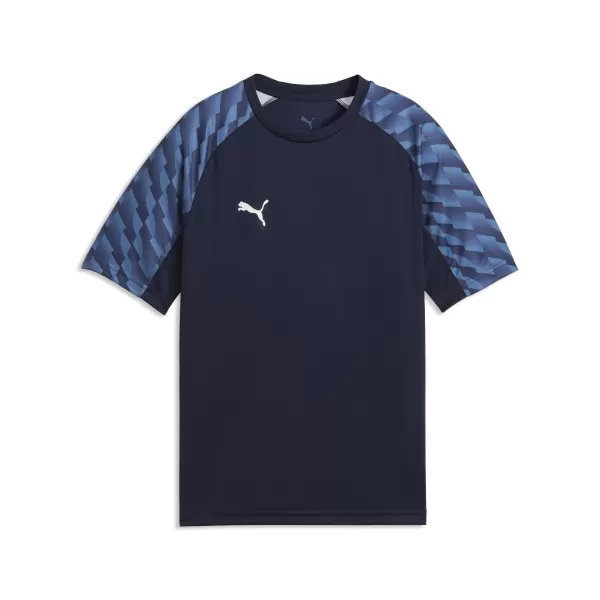  Otroška majica s kratkimi rokavi PUMA TEAMLIGA26 JERSEY JR 659723_06 PUMA MORNARSKO MODRA/PUMA BELA 