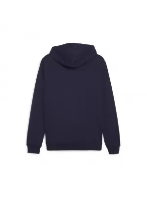 Otroški pulover PUMA TEAMGOAL CASUALS HOODED JKT 658596_06 PUMA MORNARSKO MODRA/PUMA BELA