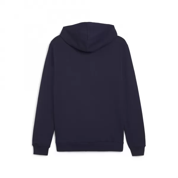  Otroški pulover PUMA TEAMGOAL CASUALS HOODED JKT 658596_06 PUMA MORNARSKO MODRA/PUMA BELA 