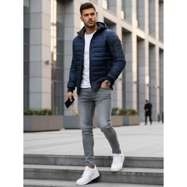  Moška jakna DSTREET TX2228 TEMNO MODRA 