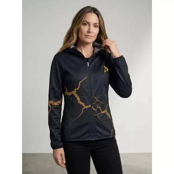  Ženska vrhunska softshell jakna ALTISPORT VOJ/ALW129JACK01 ČRNA 
