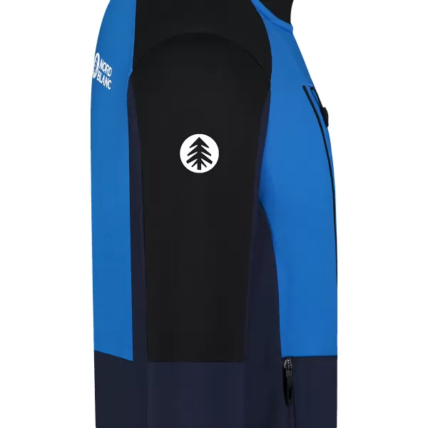  Moški powerfleece pulover NORDBLANC GROAN NBWFM8282 MODRA 