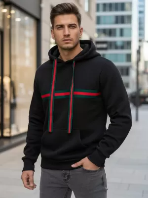 Moški pulover DSTREET BX5939 ČRNA