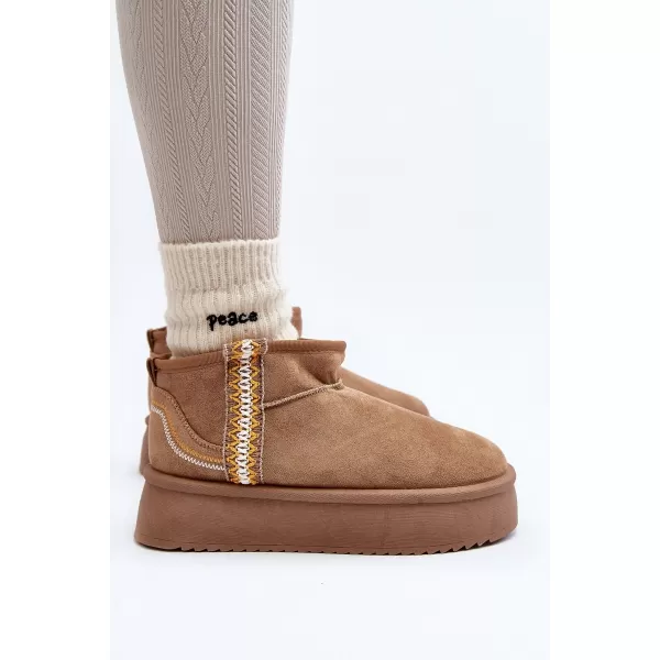  Ženski snežaki BOTO UDRA 29607 KAKI 