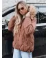 Ženska jakna DSTREET TY5231 RJAVA