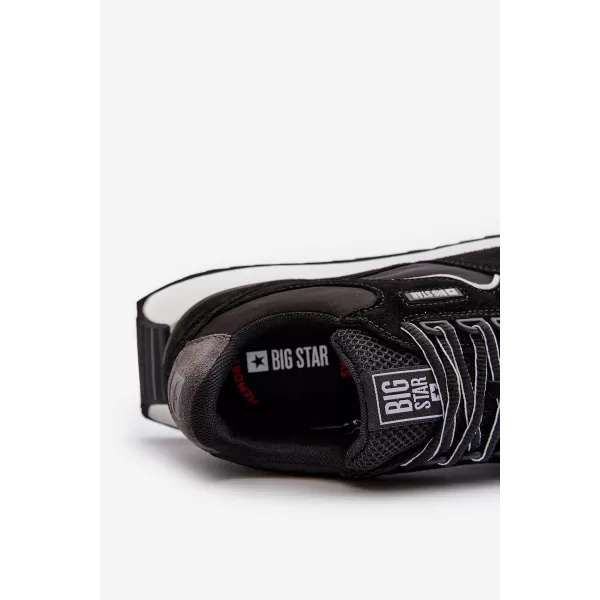  Moške superge BIG STAR NN174321 BLACK Big Star Shoes 