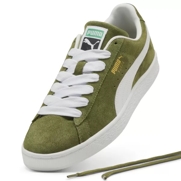  Škornji PUMA SUEDE CLASSIC 399781_36 OLIVE GREEN/ OLIVNO ZELENA/PUMA BELA 