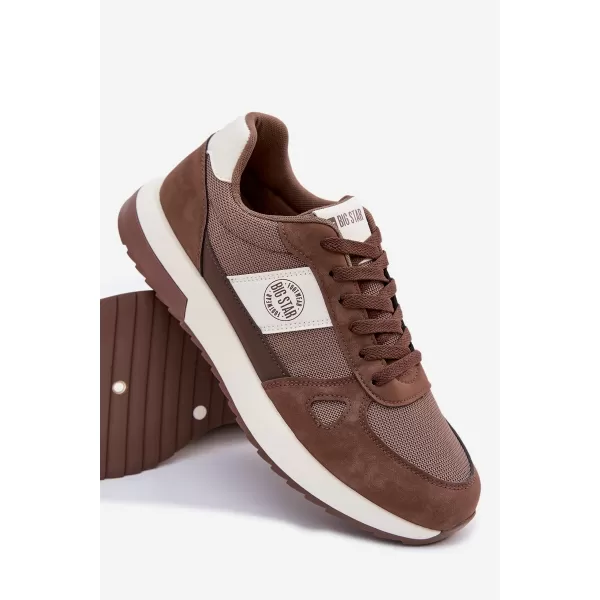 Moške superge BIG STAR TT174353 BROWN/BEIGE Big Star Shoes 