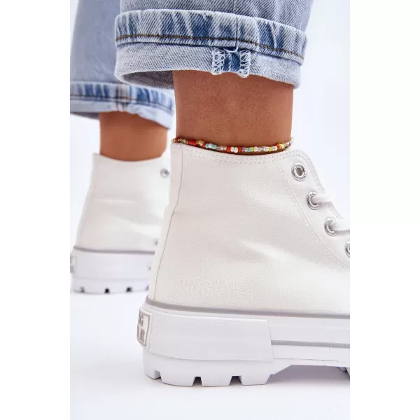  Ženske superge BIG STAR LL274156 WHITE Big Star Shoes 