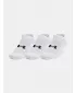 Nogavice UNDER ARMOUR UNISEX UA TC NO SHOW (3 PÁRY) 1386313-100 BELA