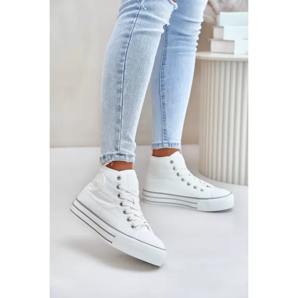  Ženske superge BIG STAR OO274A473 WHITE Big Star Shoes 