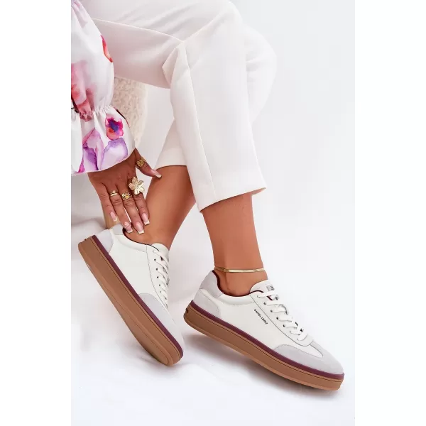  Ženske superge LOPEZ JUST DARE SS2D4008 WHITE/GREY Daniel Lopez Just Dare 