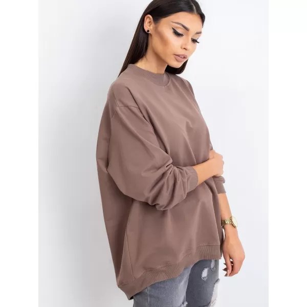  Ženski pulover BASIC FEEL GOOD RV-BL-5185.92P RJAVA 