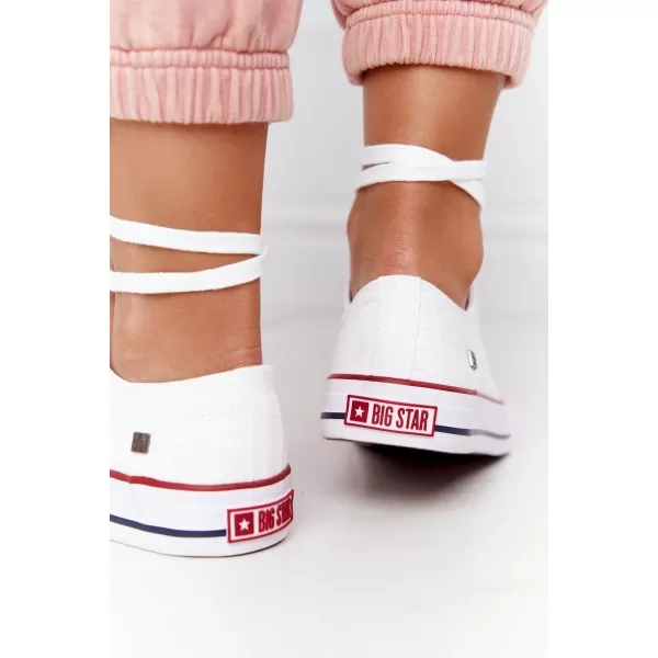  Ženske superge BIG STAR DD274336 WHITE Big Star Shoes 