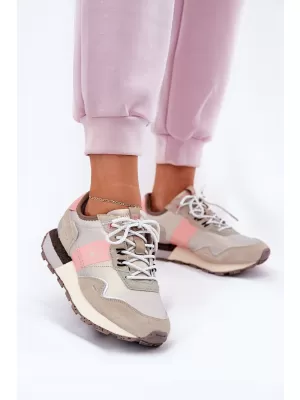 Ženske superge BIG STAR RR274243 PINK/SIVA Big Star Shoes