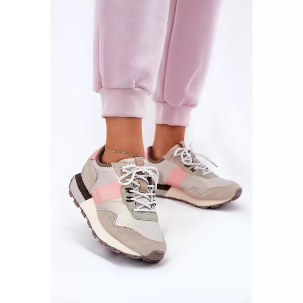  Ženske superge BIG STAR RR274243 PINK/SIVA Big Star Shoes 