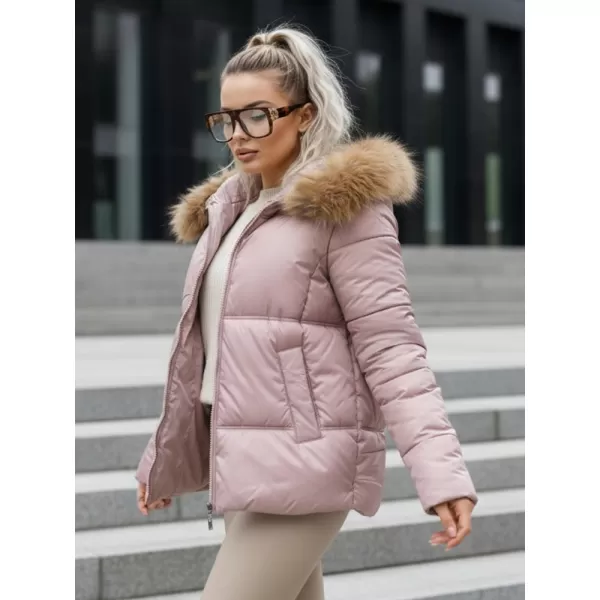  Ženska jakna DSTREET TY5526 ROZA 