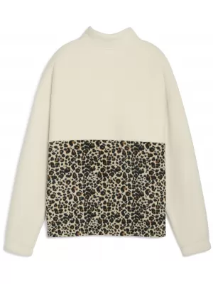 Ženski pulover PUMA ESS GRAPHIC ANIMAL CREW 688083-87 ALPSKI SNEG