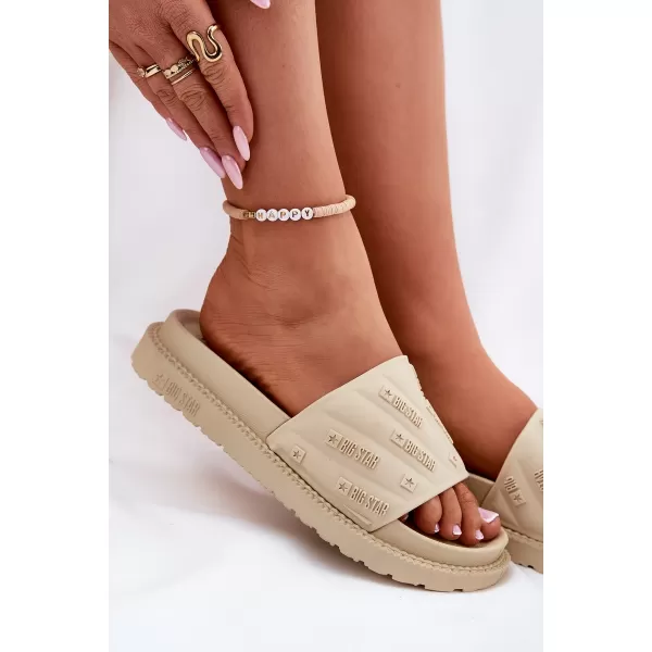  Ženski čevlji BIG STAR RR274A542 BEIGE Big Star Shoes 