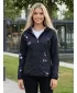 Ženska vrhunska softshell jakna ALTISPORT VOJ/ALW077JACK01 ČRNA/VIJOLIČNA