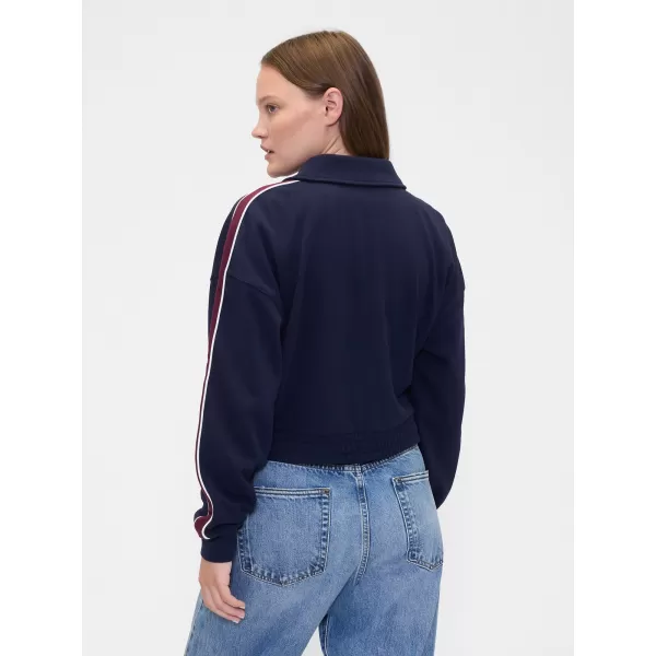  Ženska jakna GAP LOGO TRACK JACKET 799269-01 MORNARIŠKA UNIFORMA 