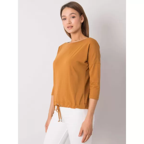  Ženska bluza BASIC FEEL GOOD RV-BZ-4691.37P SVETLO RJAVA 